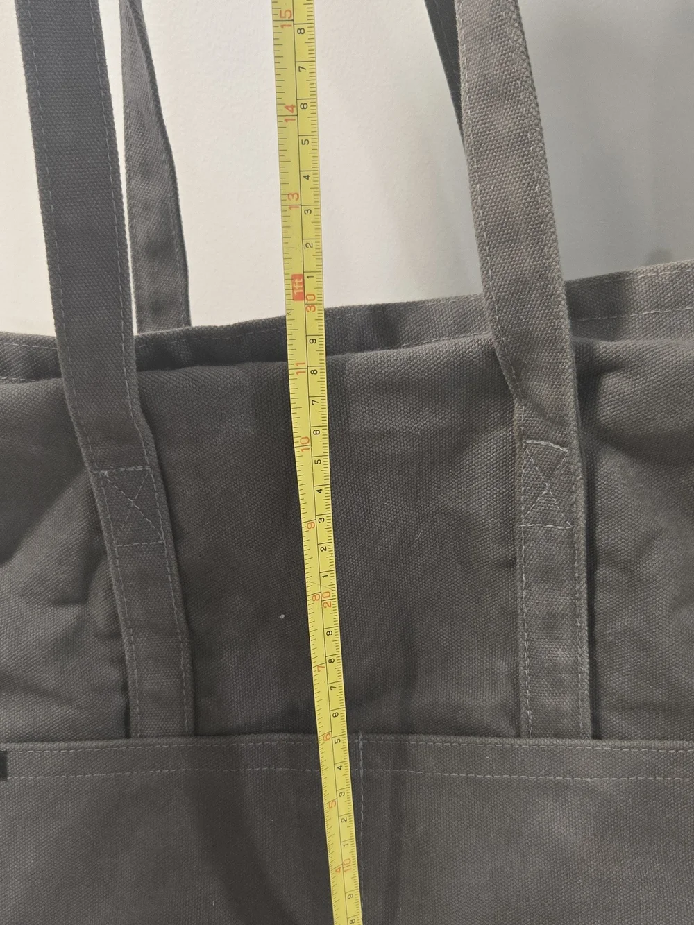Love Thy Beast Gray Canvas Pet Tote